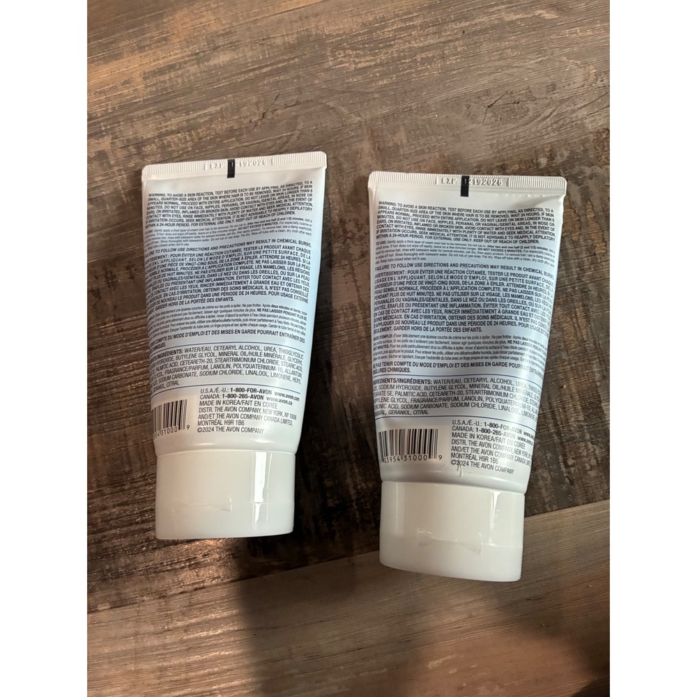 Lot of 2 Avon Skin So Soft Fresh & Smooth Body Hair Removal Cream New - Picture 2 of 5